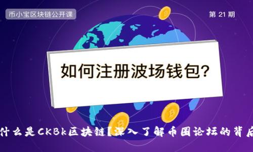 什么是CKBk区块链？深入了解币圈论坛的背后