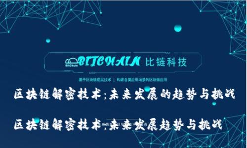 区块链解密技术：未来发展的趋势与挑战

区块链解密技术：未来发展趋势与挑战