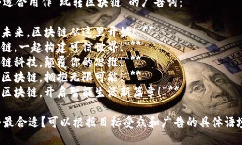 以下是几个适合用作“玩转区块链”的广告词：

1. **“掌握未来，区块链从这里开始！”**
2. **“区块链，一起构建可信世界！”**
3. **“区块链科技，颠覆你的思维！”**
4. **“玩转区块链，拥抱无限可能！”**
5. **“探秘区块链，开启智能生活新篇章！”**

你觉得哪个最合适？可以根据目标受众和广告的具体语境进行调整。